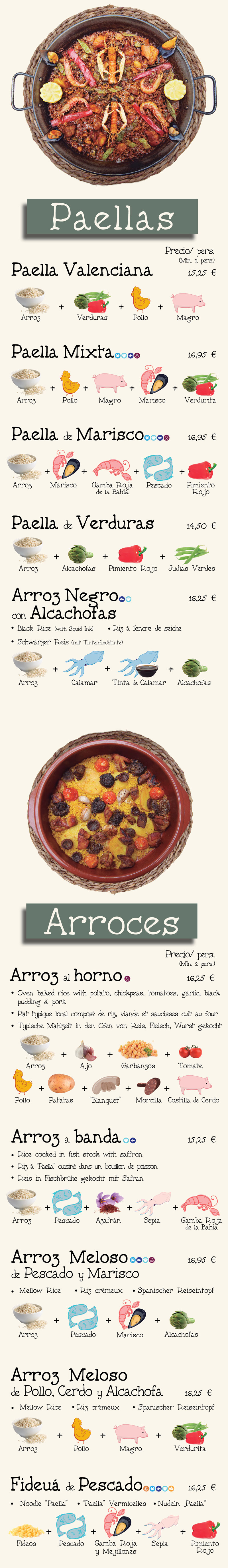 Paellas
